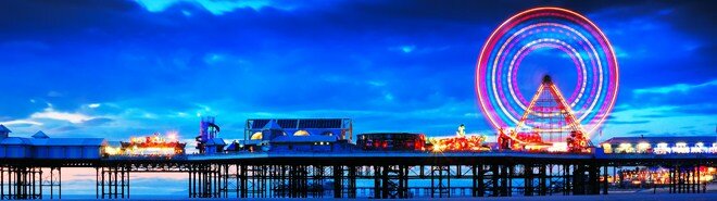 Blackpool seaside resort